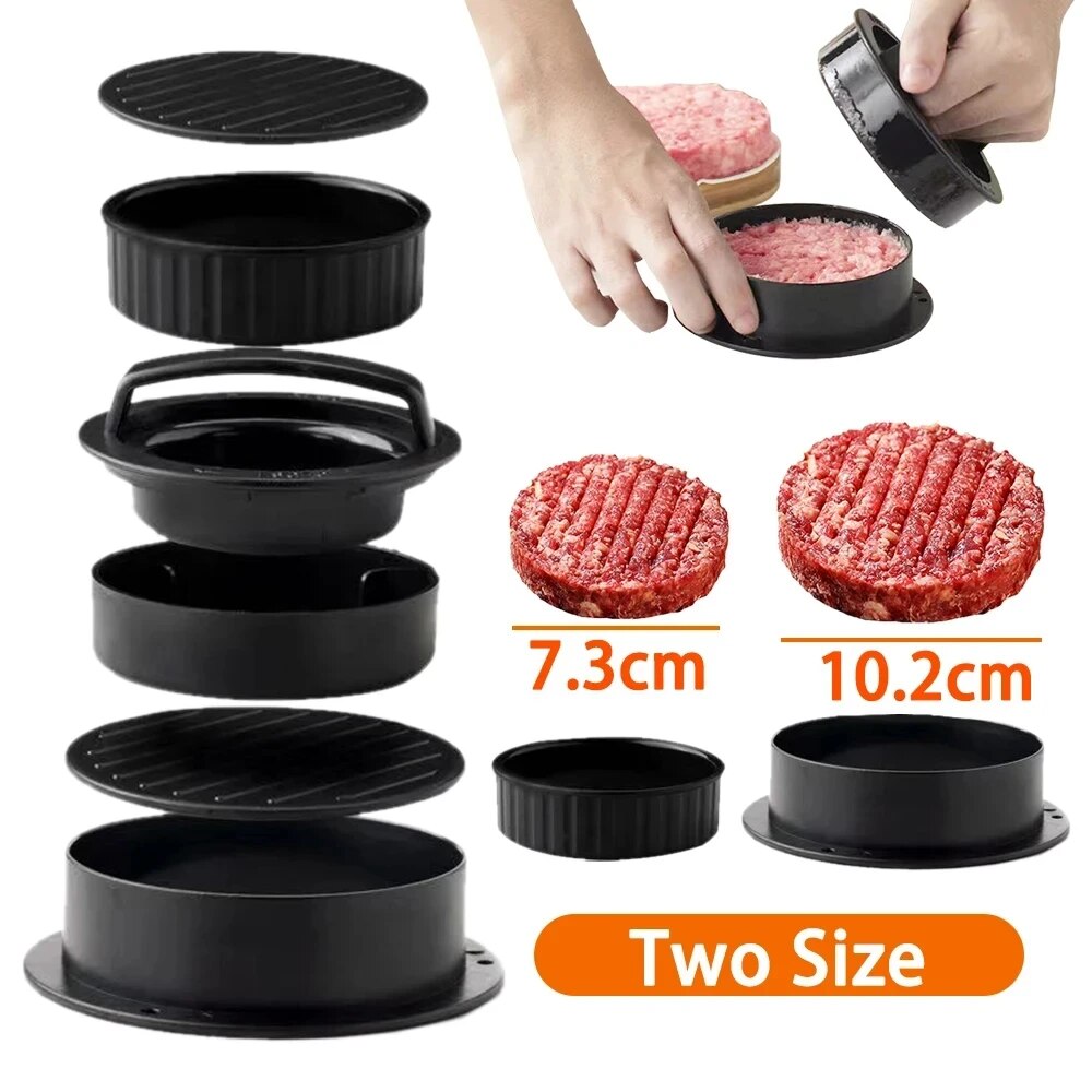 Kitchen Gadgets Modern - Round Hamburger Burger Press Beef Grill