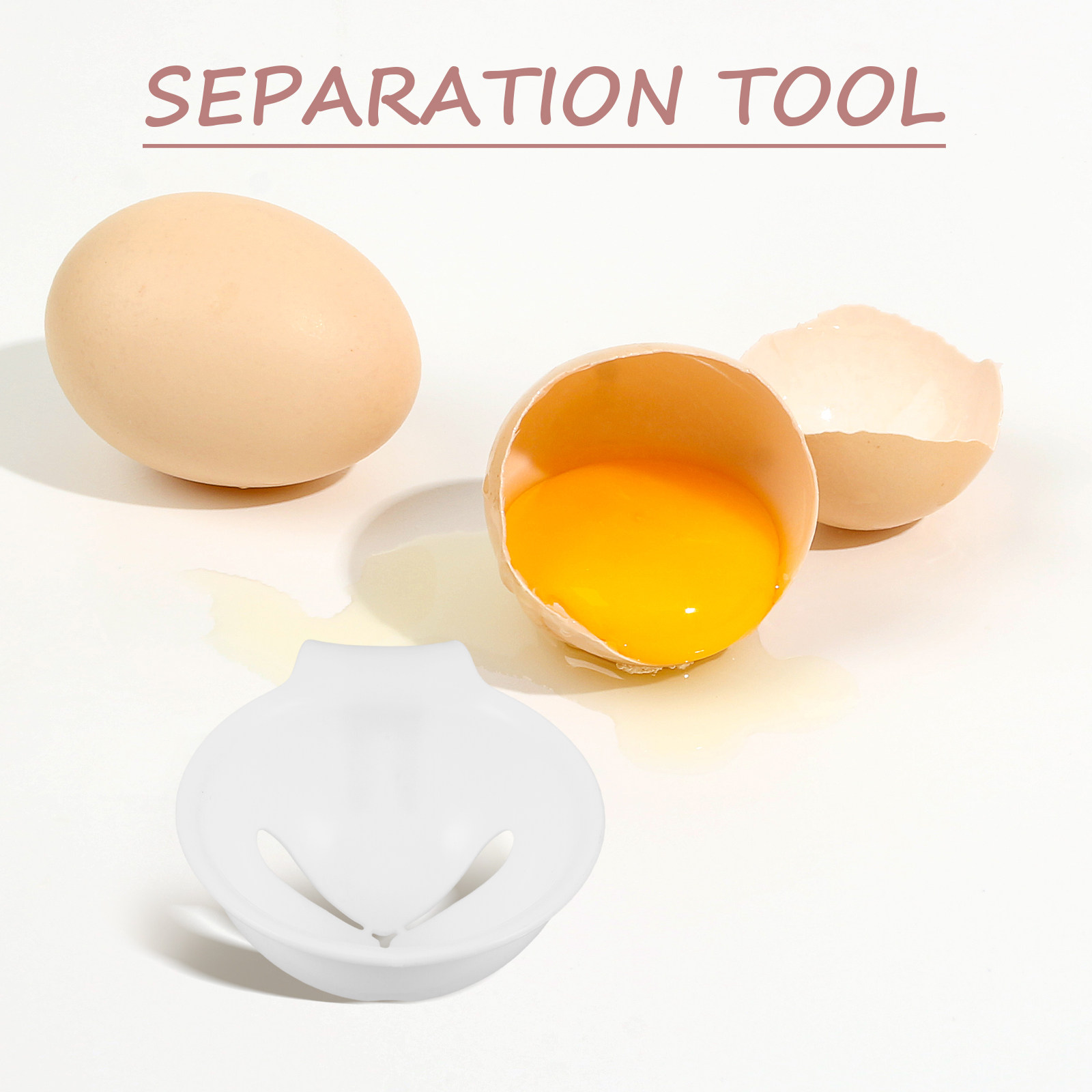 Kitchen Gadgets Save Time - Egg White Yolk Separator Plastic Kitchen