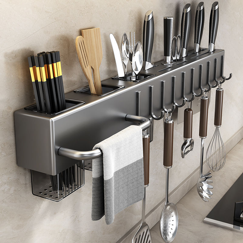 Kitchen Gadgets Cabinet - Tool-free Kitchen Shelf, Kitchen Accessories, Multifunctional