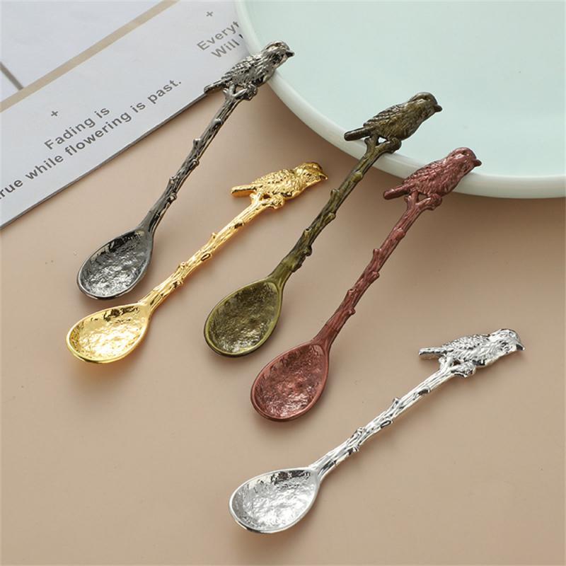 Small Kitchen Gadgets Gifts - 1PC Vintage Coffee Spoon Creative Small