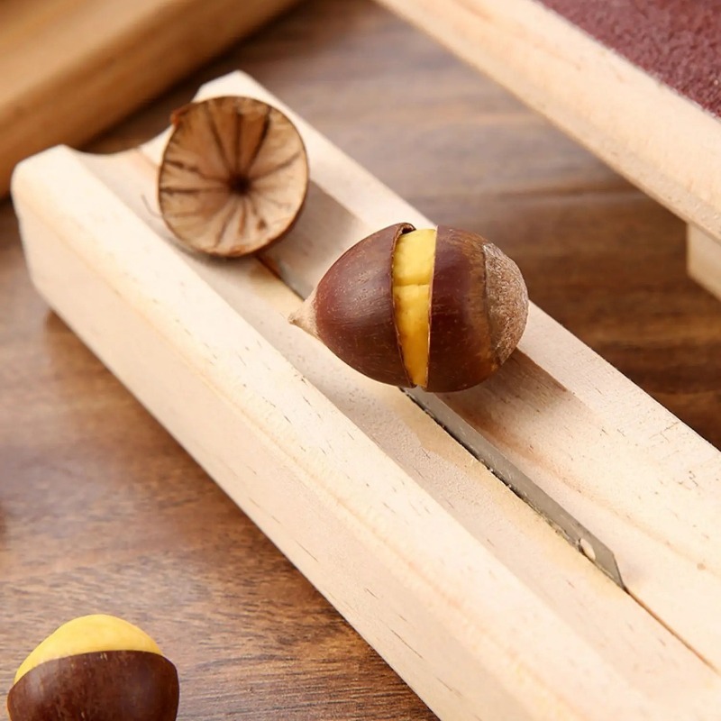 Kitchen Gadgets Save Time - Easy Chestnut Cracker & Peeler Tool