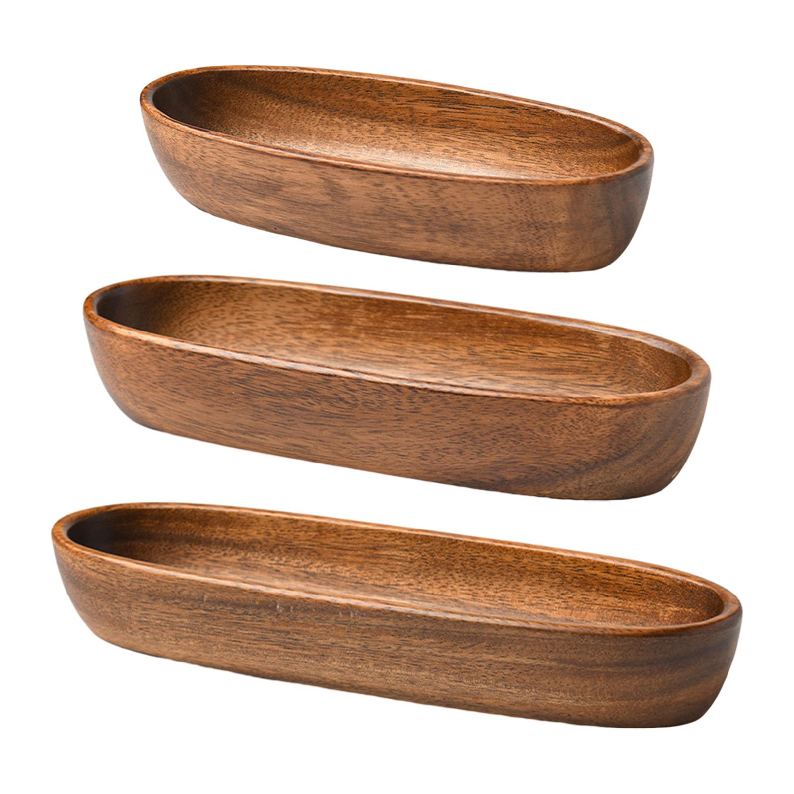 Kitchen Room Gadgets - Wooden Serving Platter Tableware Multifunction Kitchen