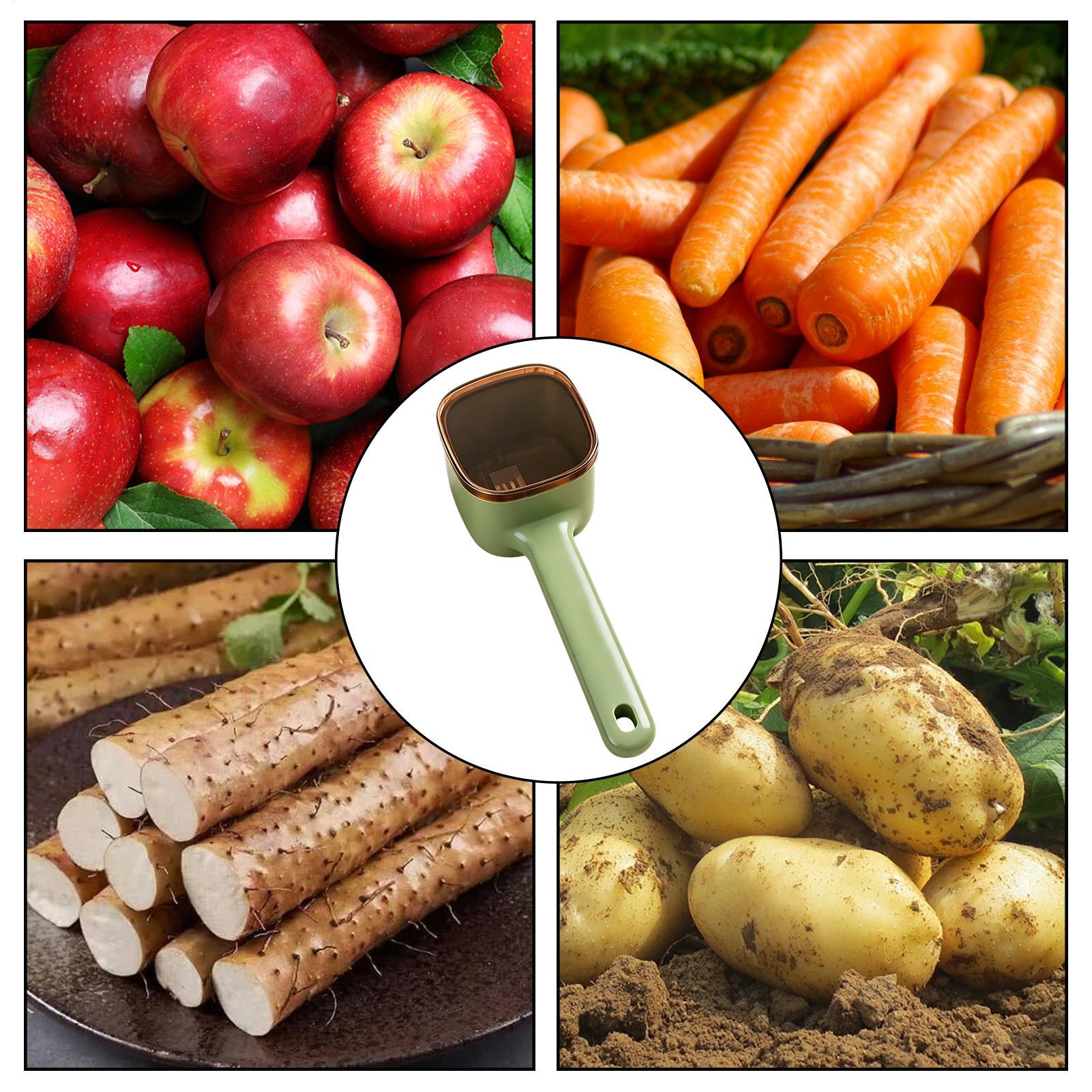 Kitchen Room Gadgets - Peeler With Storage Box Fruit Peeling
