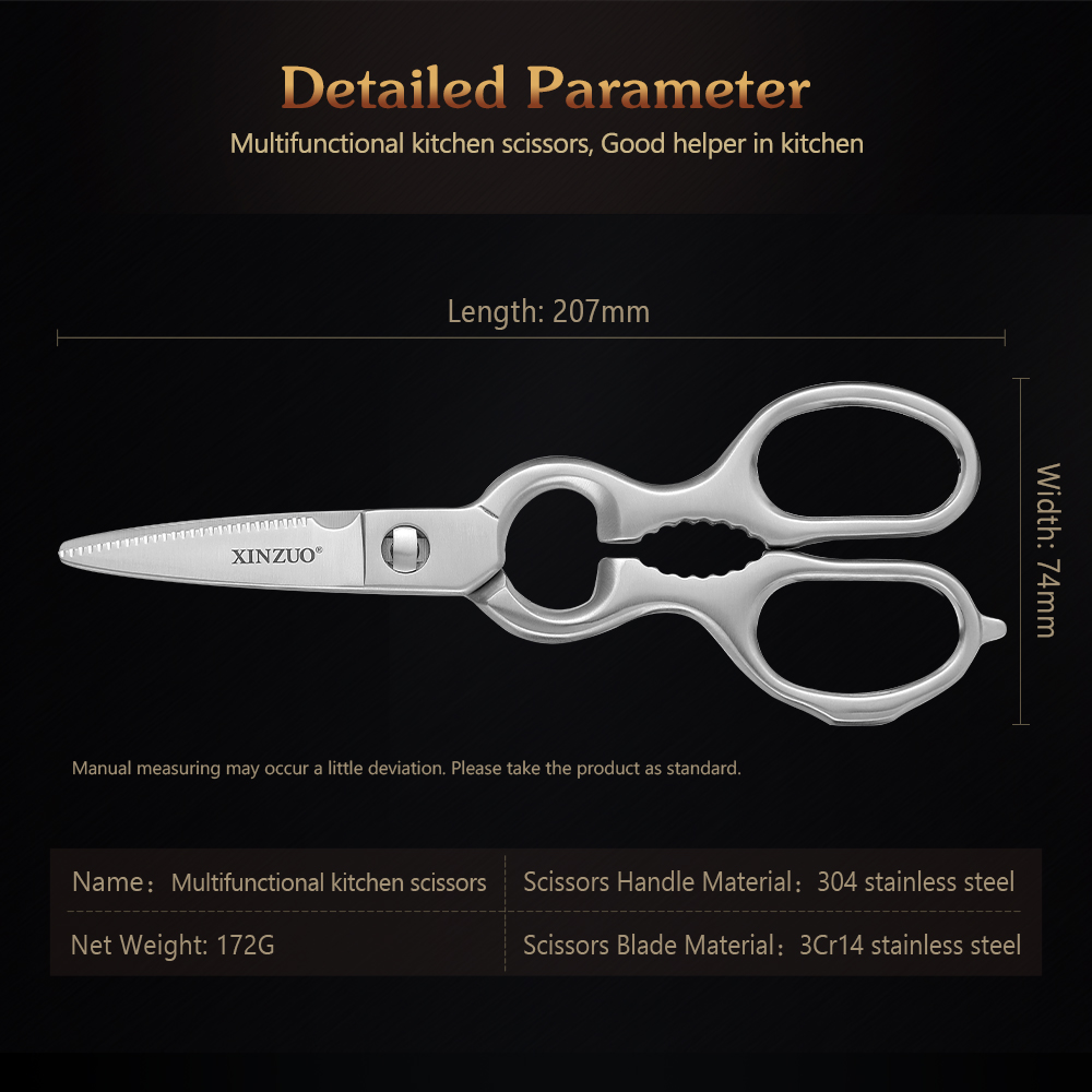XINZUO Detachable Kitchen Scis - Kitchen Hand Gadgets recension och pris