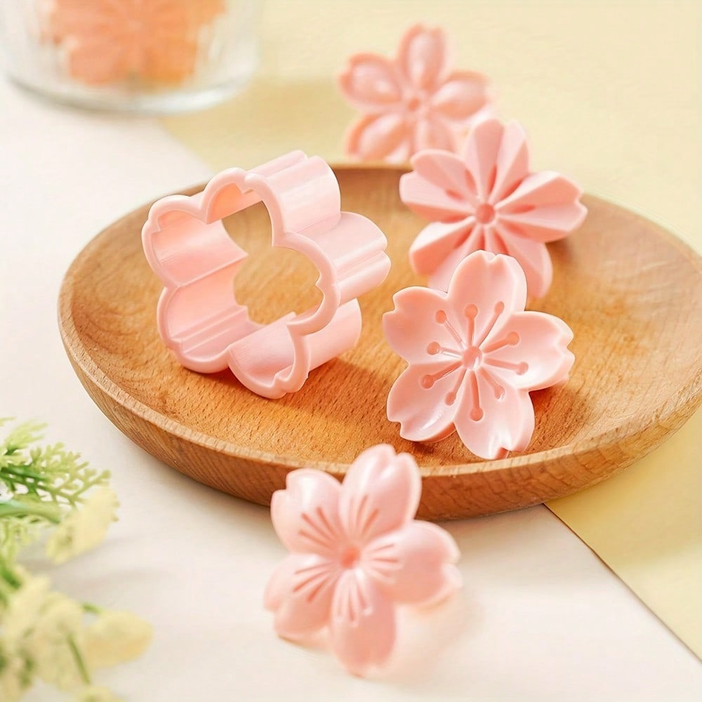 5pcs/set Cherry Blossom Cookie - Kitchen Hand Gadgets recension och pris