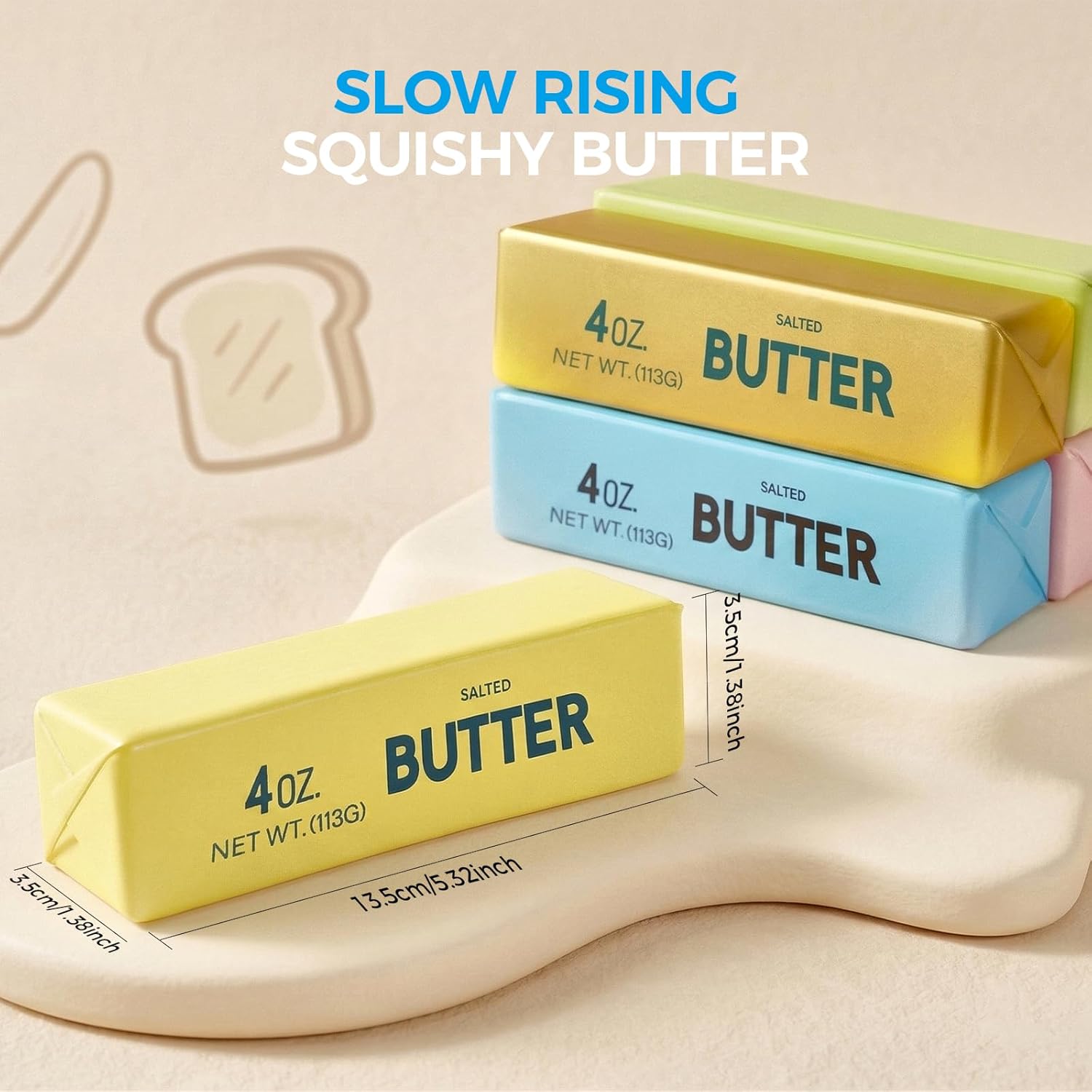 New Soft Slow Rebound Butter S - Kitchen Room Gadgets recension och pris