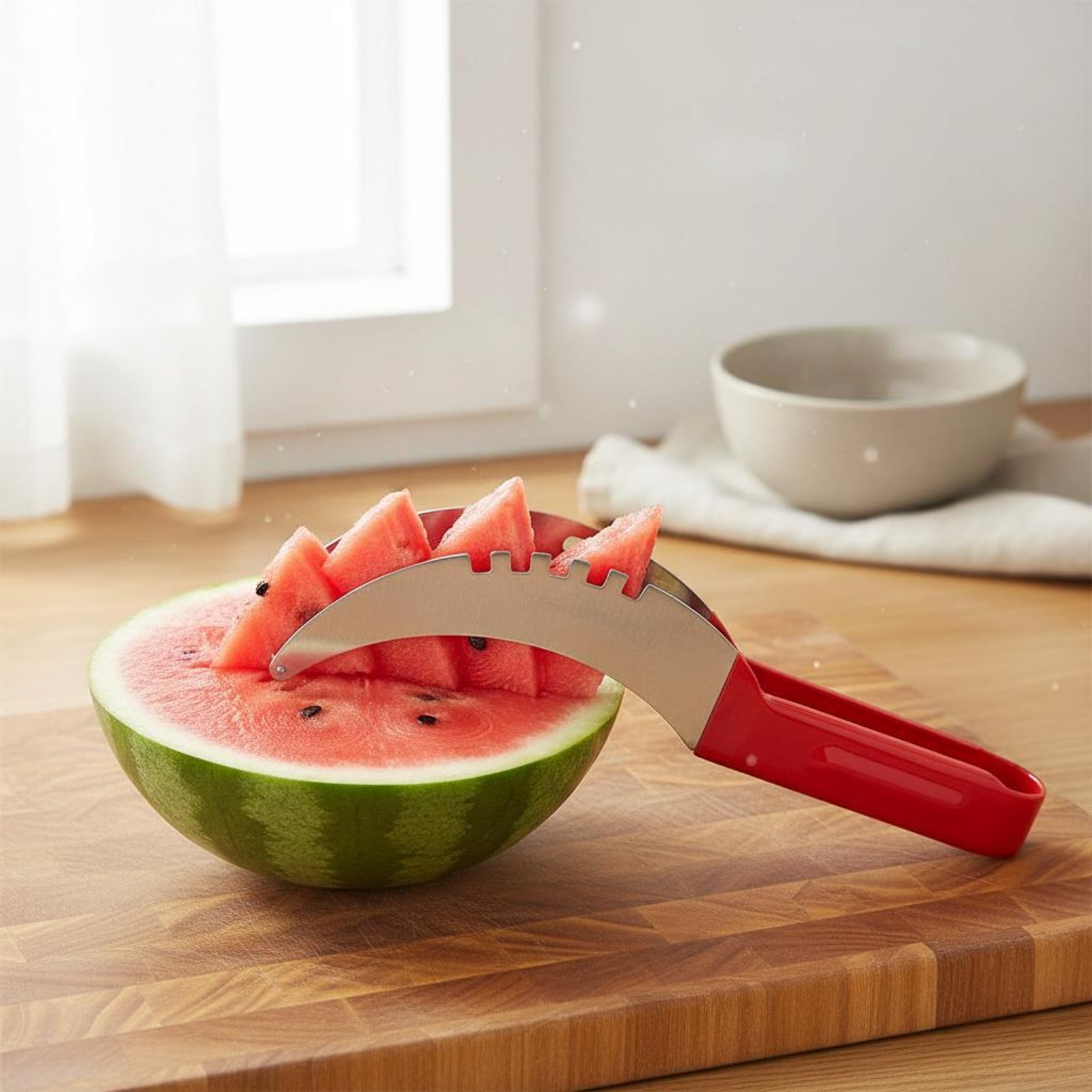 Watermelon Cube Cutter Food Gr - Kitchen Gadgets Save Time recension och pris