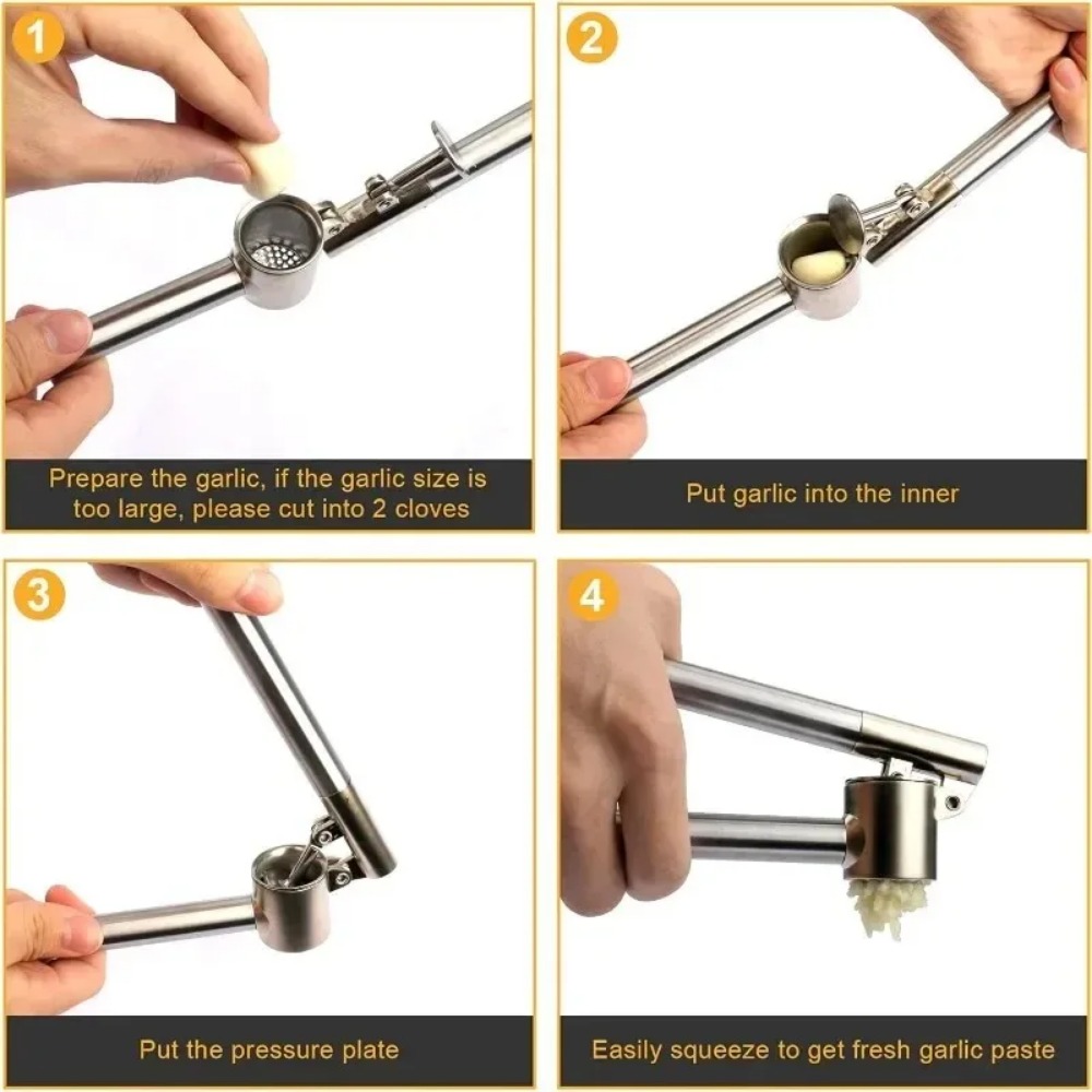 For Cleaning Brush SetStainles - Manual Garlic Press recension och pris
