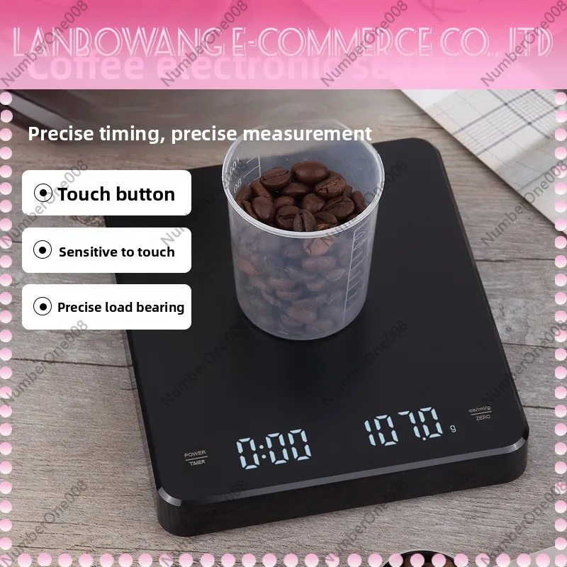 Rechargeable Coffee Scale 3kg/ - Kitchen Timer Digital recension och pris