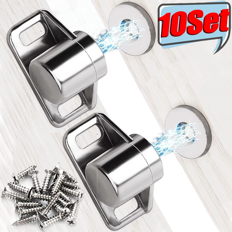 1-10Sets Magnetic Cabinet Door - Kitchen Gadgets Cabinet recension och pris