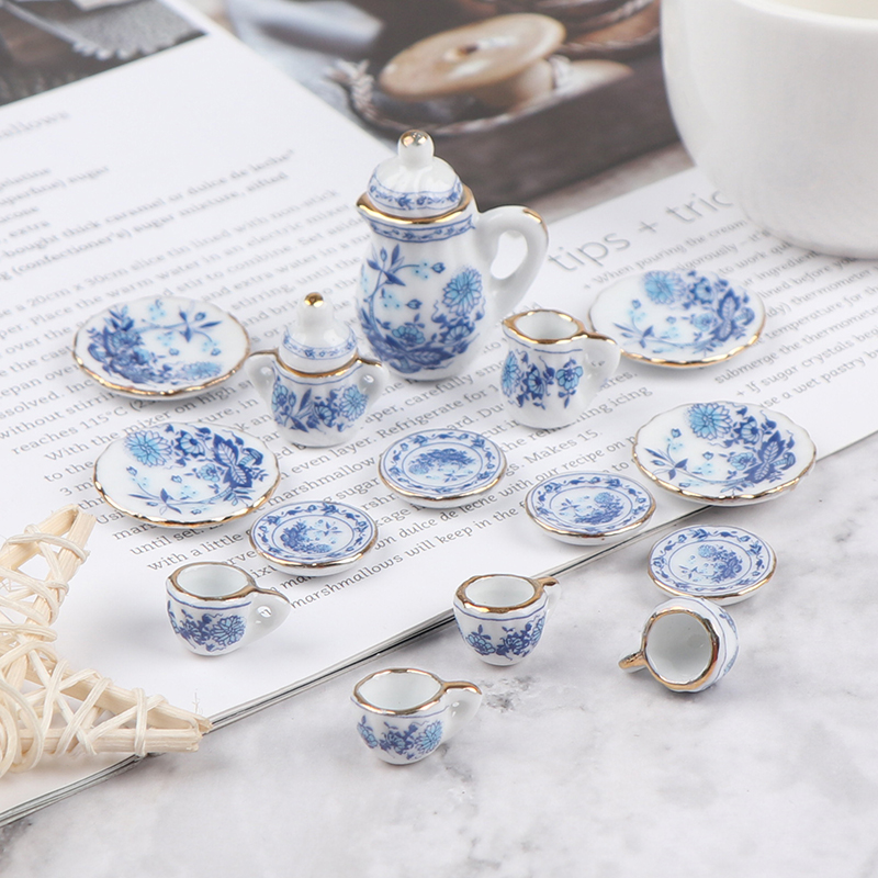 15Pcs 1:12 Miniature Porcelain - Kitchen Gadgets For Kids recension och pris
