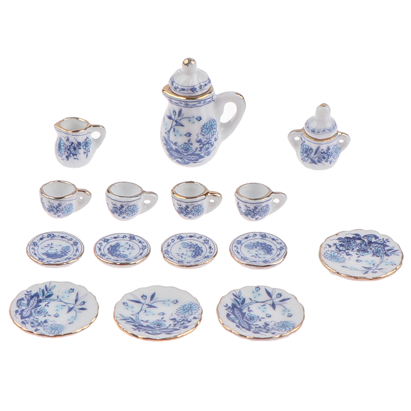 15Pcs 1:12 Miniature Porcelain - Kitchen Gadgets For Kids recension och pris