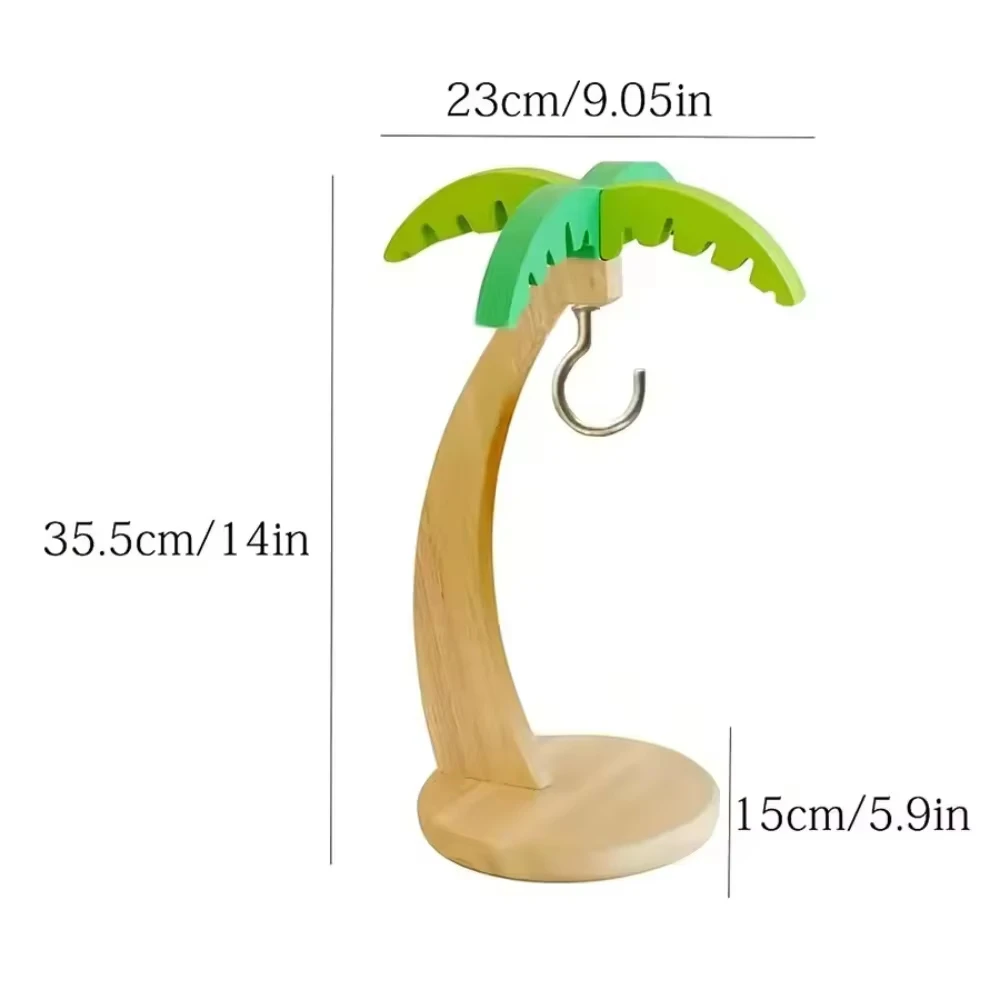 Wooden Banana Holder Stand Kee - Kitchen Gadgets Modern recension och pris