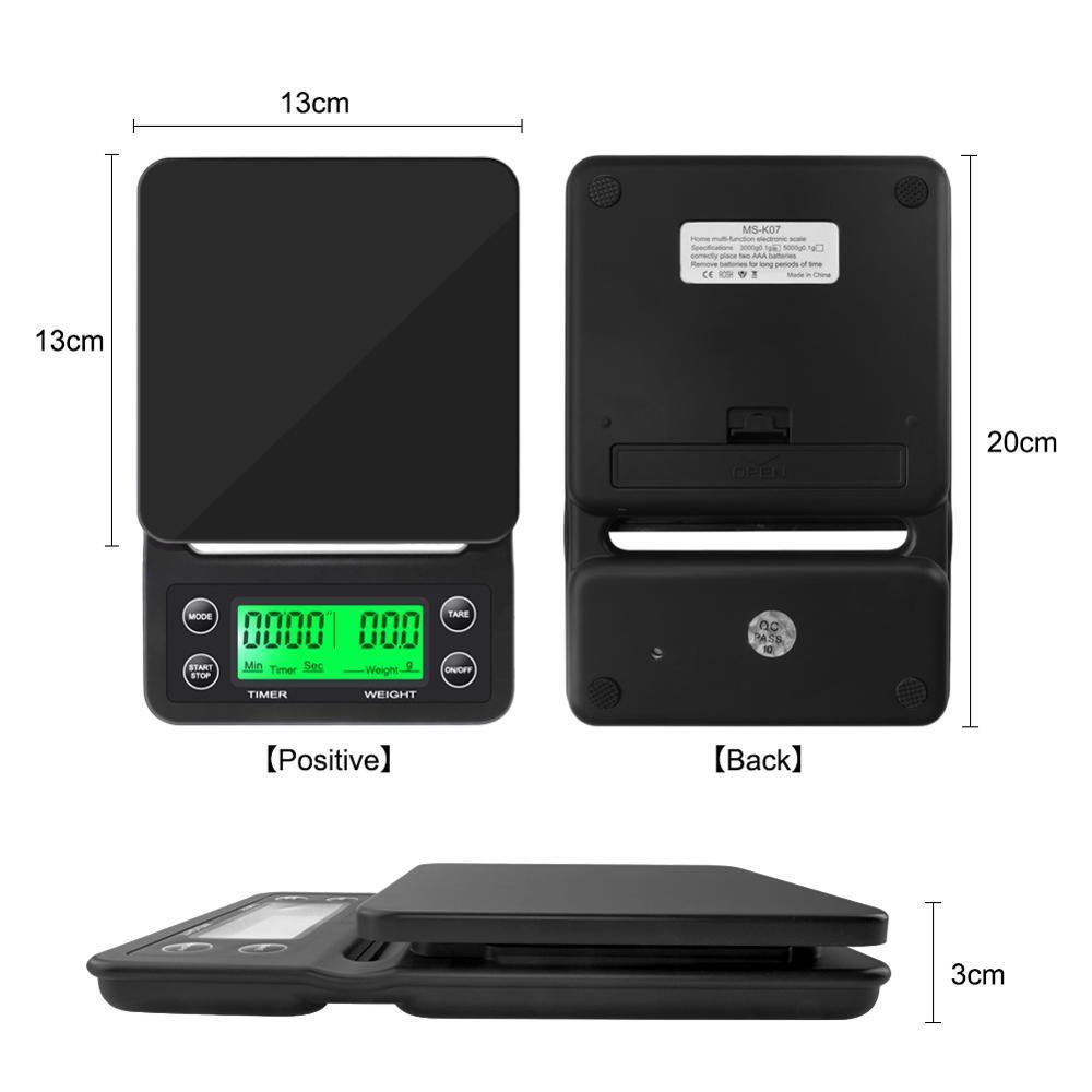3kg/0.1g 5kg/0.1g Drip Coffee  - Kitchen Timer Digital recension och pris