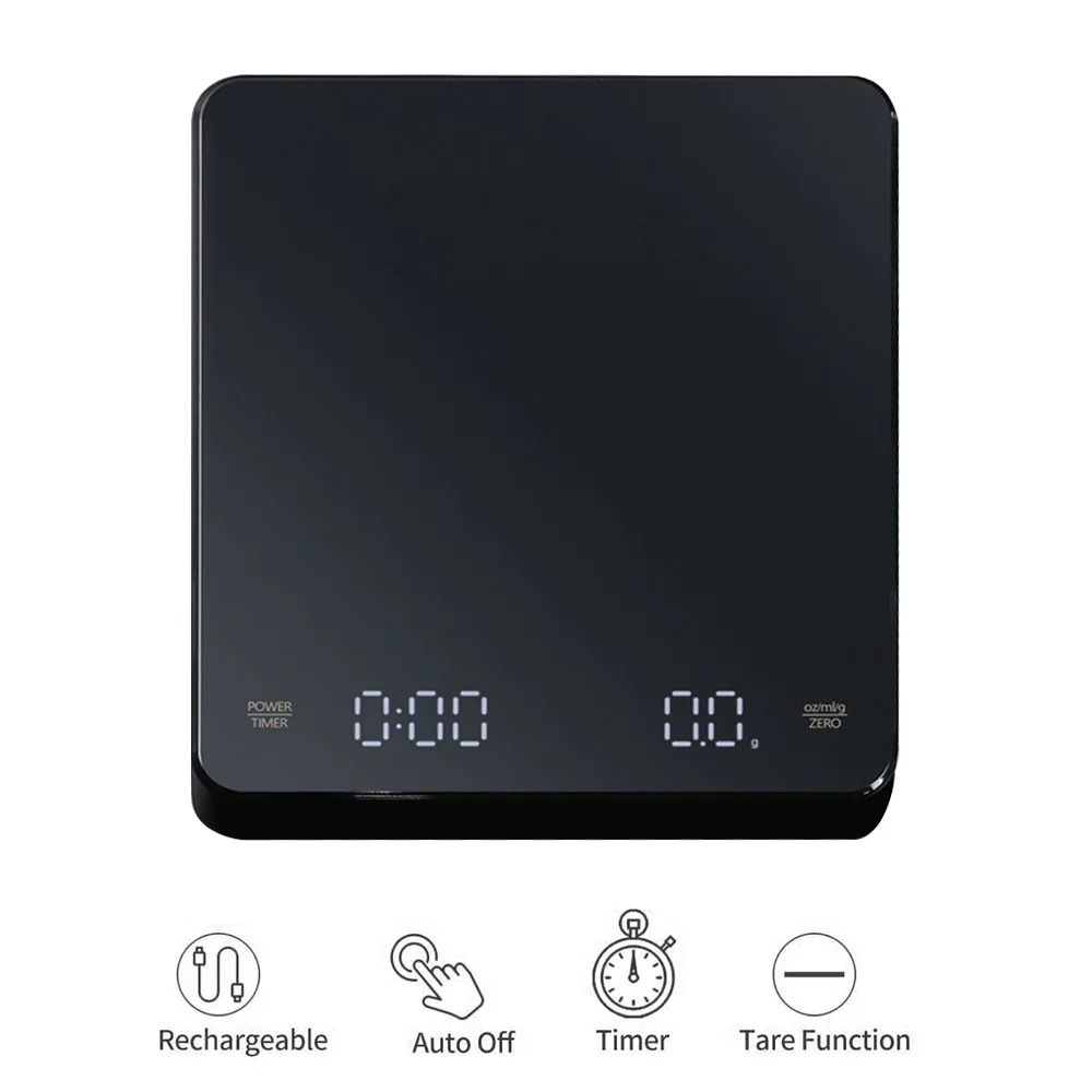 Digital Coffee Scale with Time - Kitchen Timer Digital recension och pris