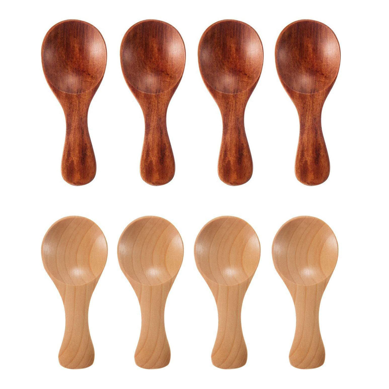 4Pcs Mini Wooden Spoons Small  - Kitchen Gadgets For Kids recension och pris