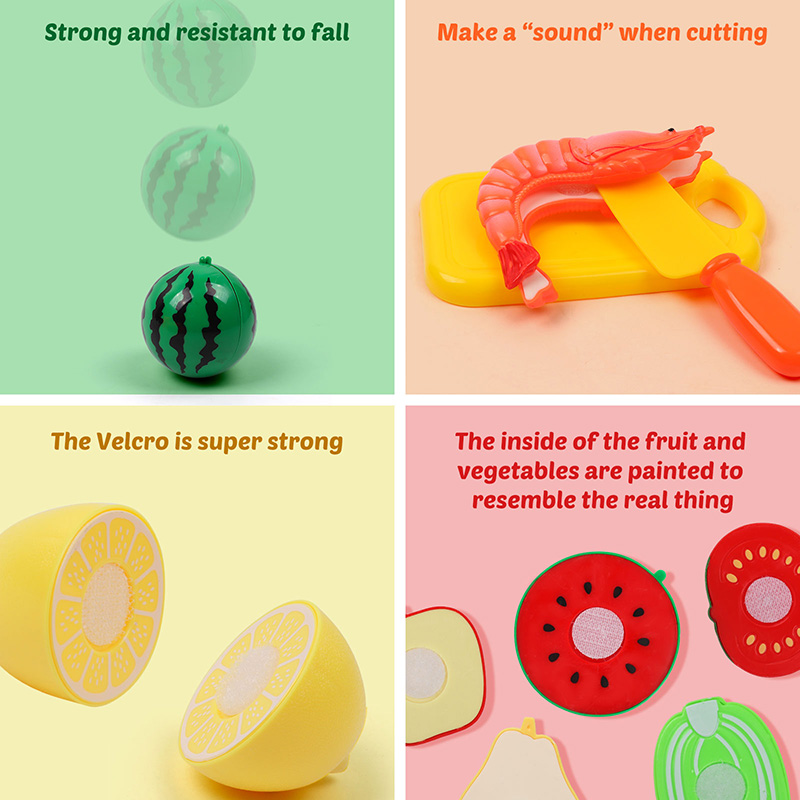 Children Toys Cutting Fruits a - Kitchen Gadgets For Kids recension och pris
