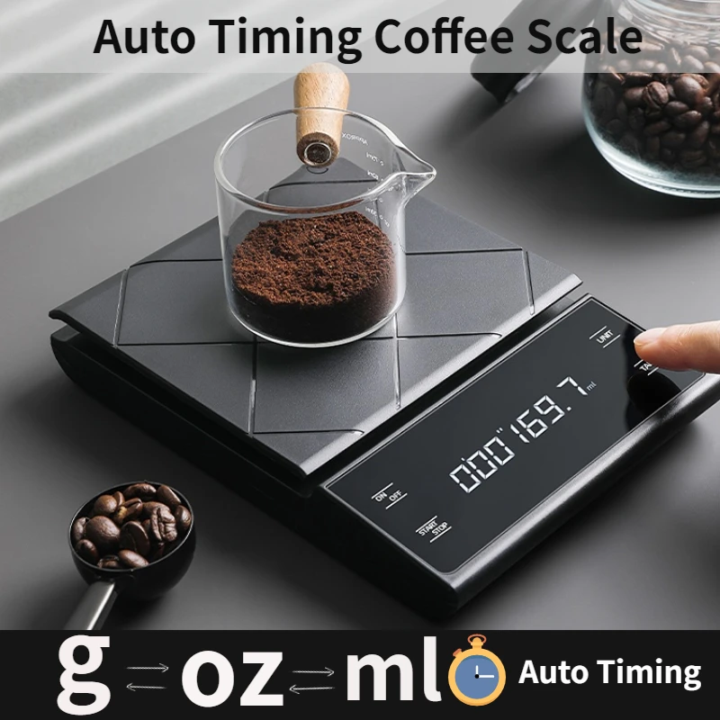 USB Charging Kitchen Coffee Sc - Kitchen Timer Digital recension och pris