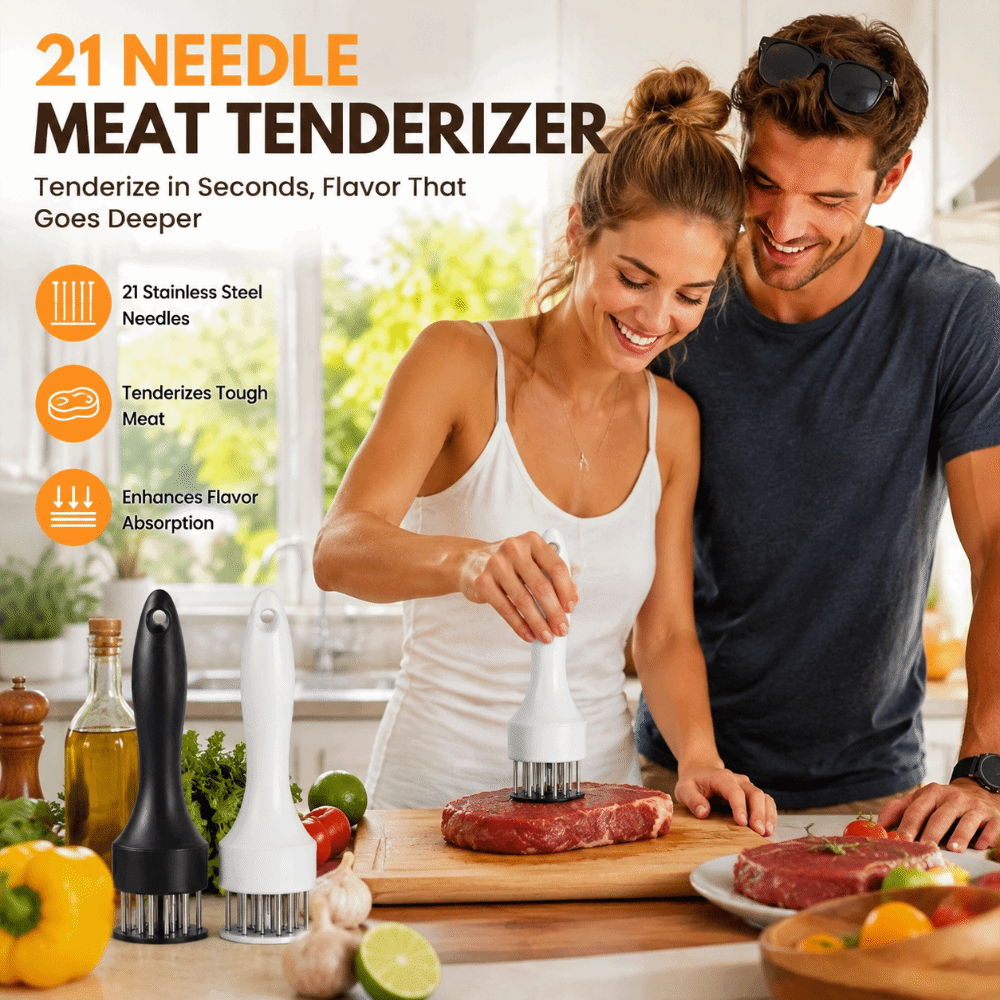 Stainless Steel Meat Tenderize - Kitchen Gadgets Modern recension och pris