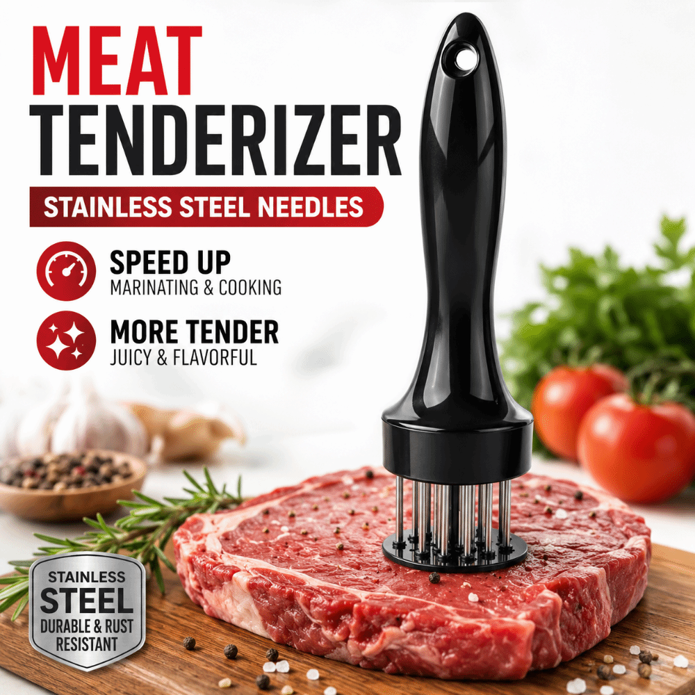Stainless Steel Meat Tenderize - Kitchen Gadgets Modern recension och pris
