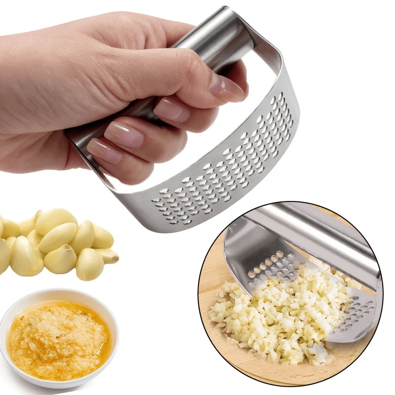 Stainless Steel Ring Manual Ga - Manual Garlic Press recension och pris