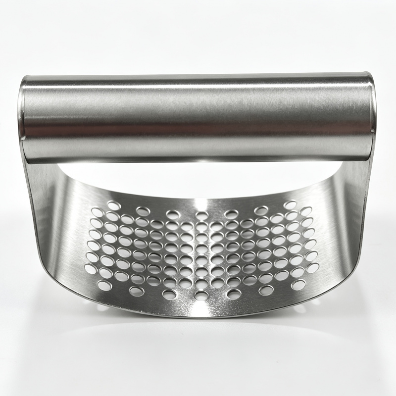 Stainless Steel Ring Manual Ga - Manual Garlic Press recension och pris