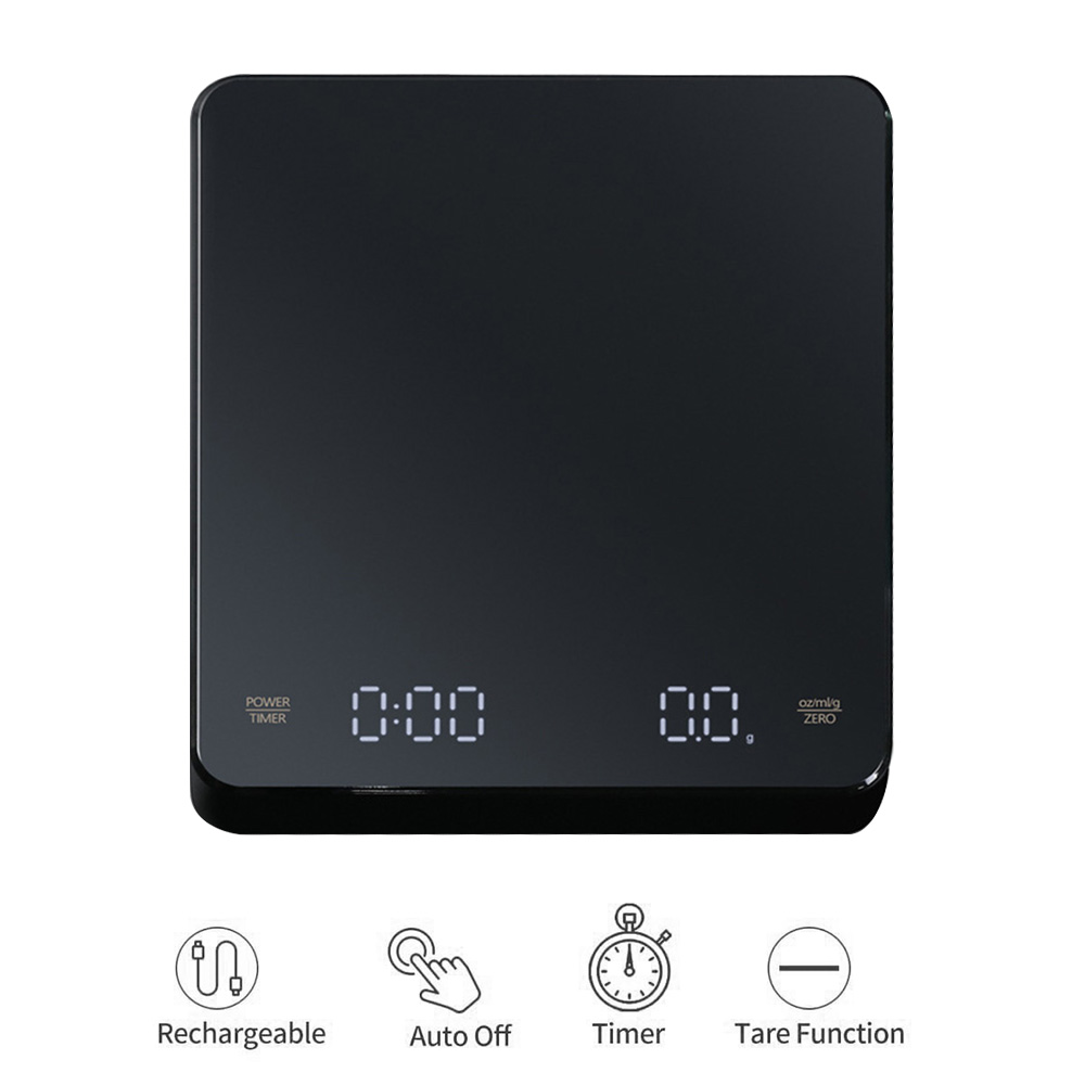 Digital Coffee Scale with Time - Kitchen Timer Digital recension och pris