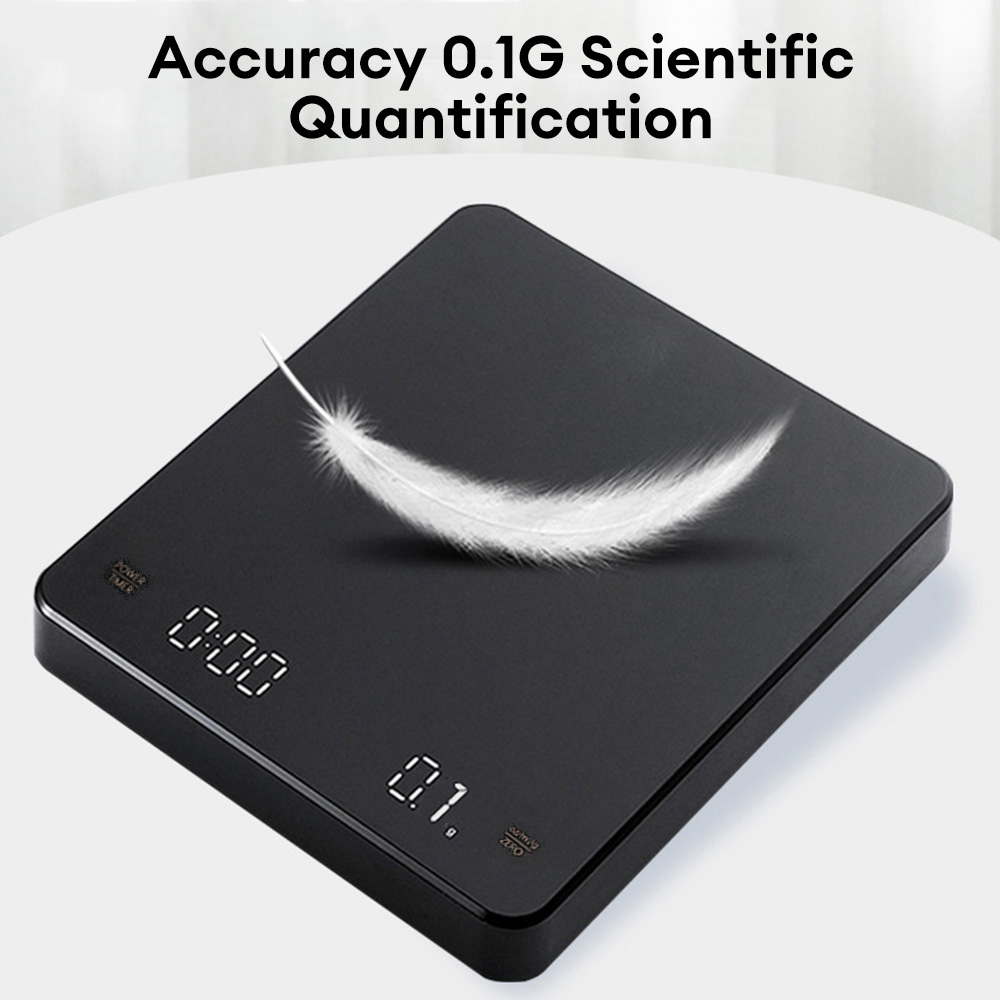 Digital Coffee Scale with Time - Kitchen Timer Digital recension och pris