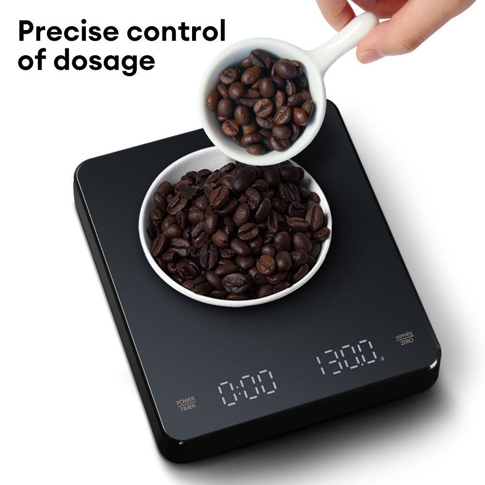 Digital Coffee Scale with Time - Kitchen Timer Digital recension och pris