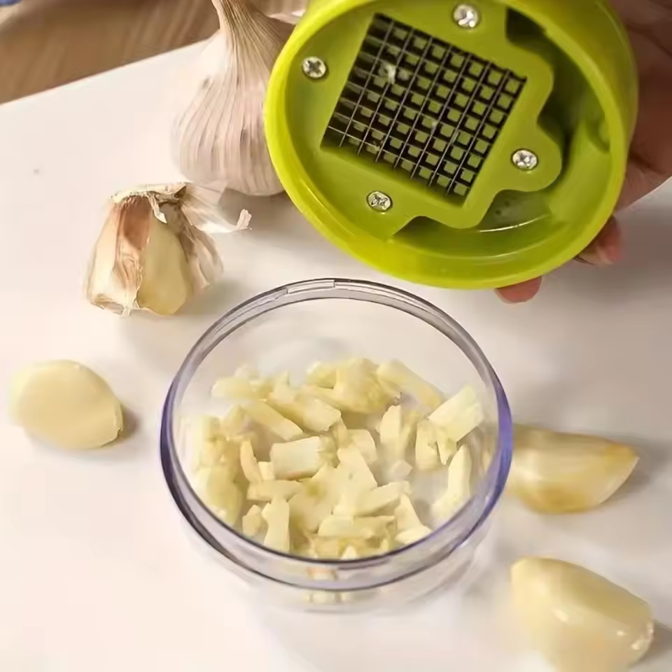 Garlic Press Chopper Manual Ga - Manual Garlic Press recension och pris