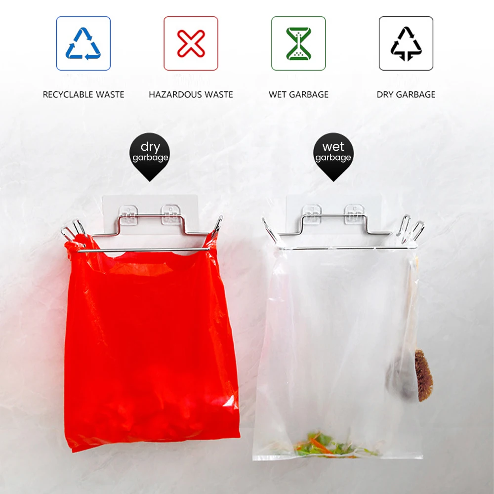 2Pcs Trash Rack for Kitchen St - Kitchen Gadgets Wallpaper recension och pris