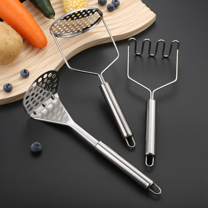 Stainless Steel Potato Masher  - Kitchen Gadgets For Kids recension och pris