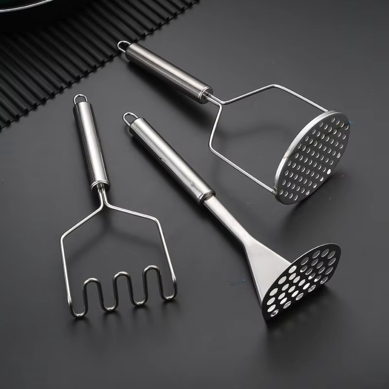 Stainless Steel Potato Masher  - Kitchen Gadgets For Kids recension och pris