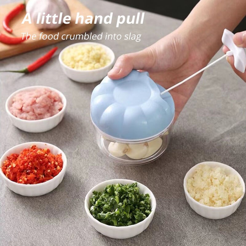 1pc Blue/Pink Manual Garlic Ma - Kitchen Hand Gadgets recension och pris