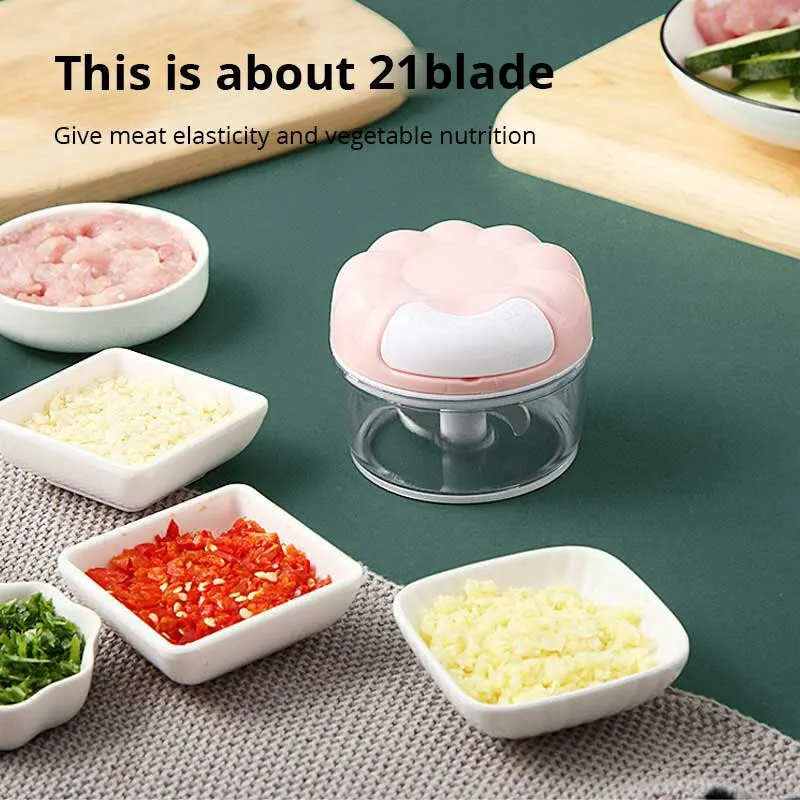 1pc Blue/Pink Manual Garlic Ma - Kitchen Hand Gadgets recension och pris