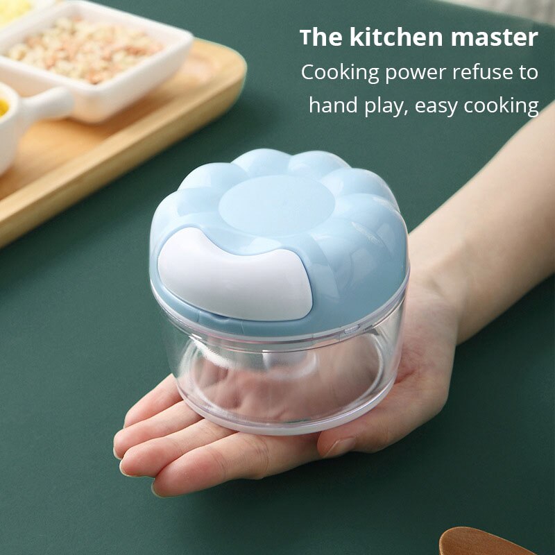 1pc Blue/Pink Manual Garlic Ma - Kitchen Hand Gadgets recension och pris