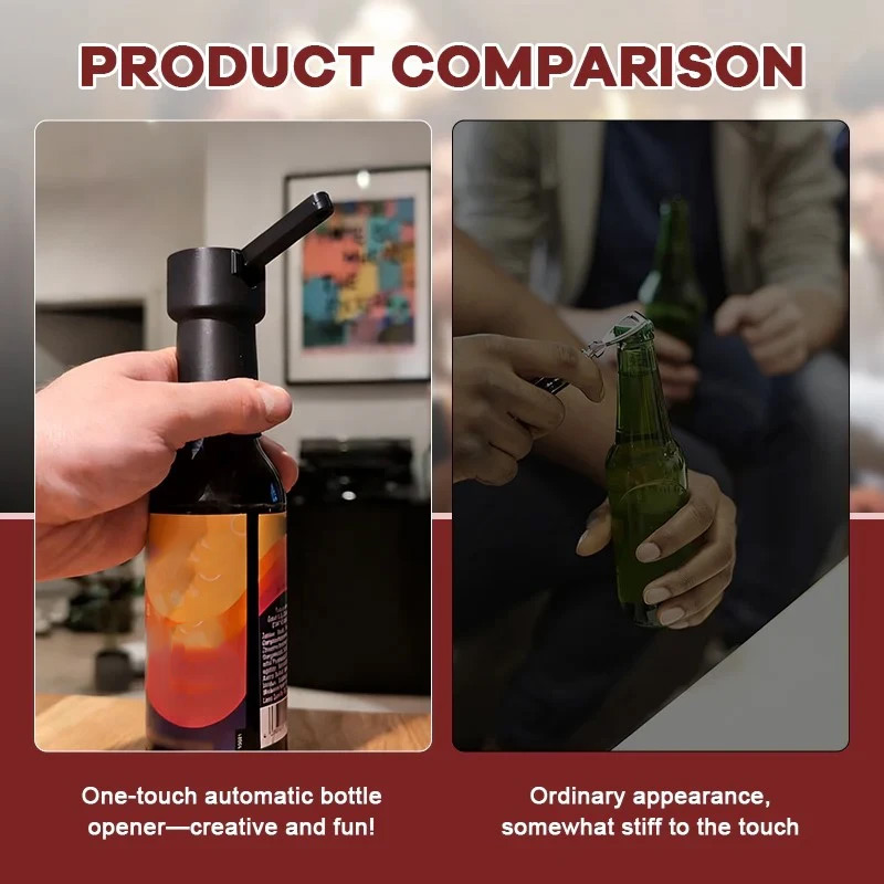 Bottle Opener Emitter Bottle C - Small Kitchen Gadgets Gifts recension och pris