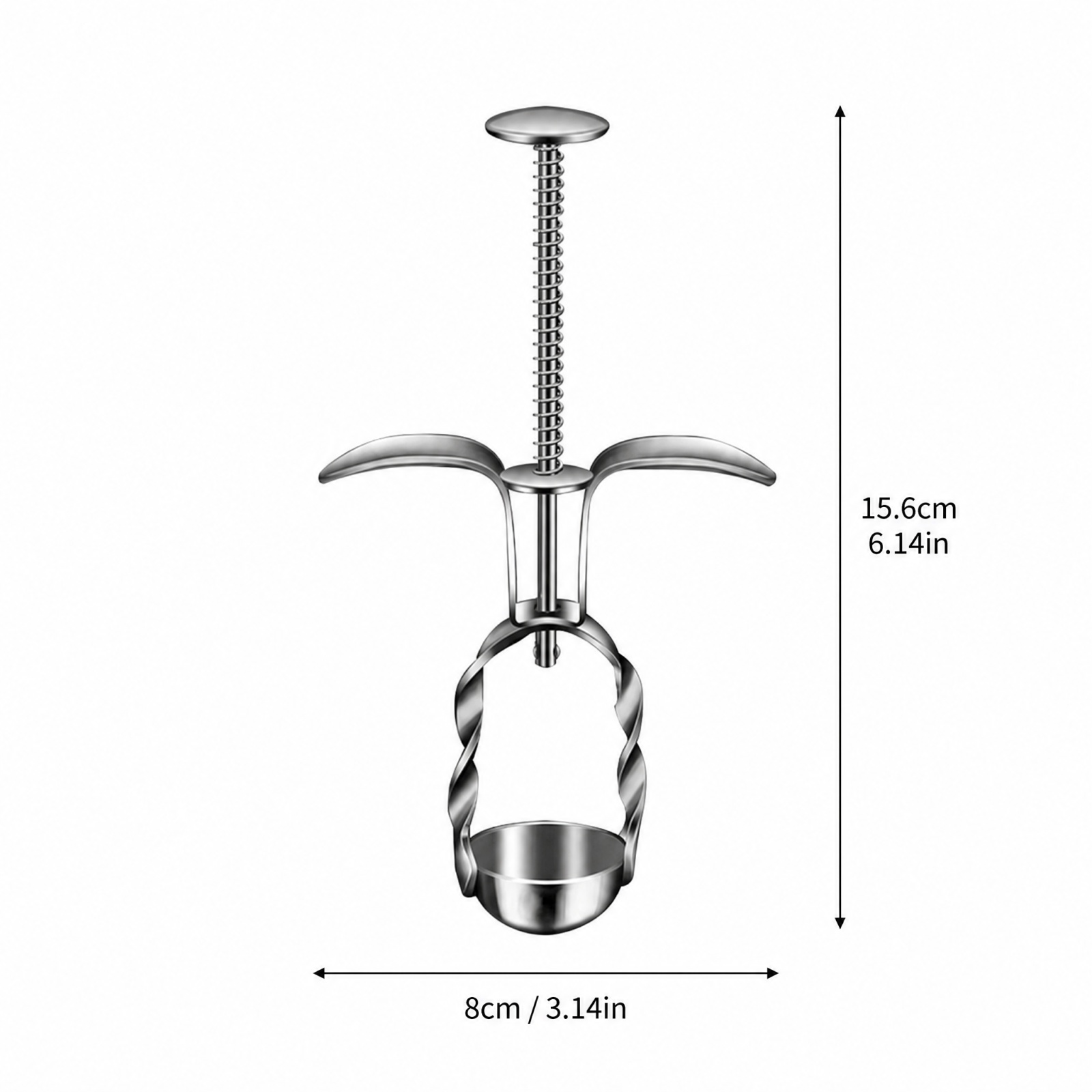 Stainless Steel Red Date Pitte - Cherry Pitter Tool recension och pris