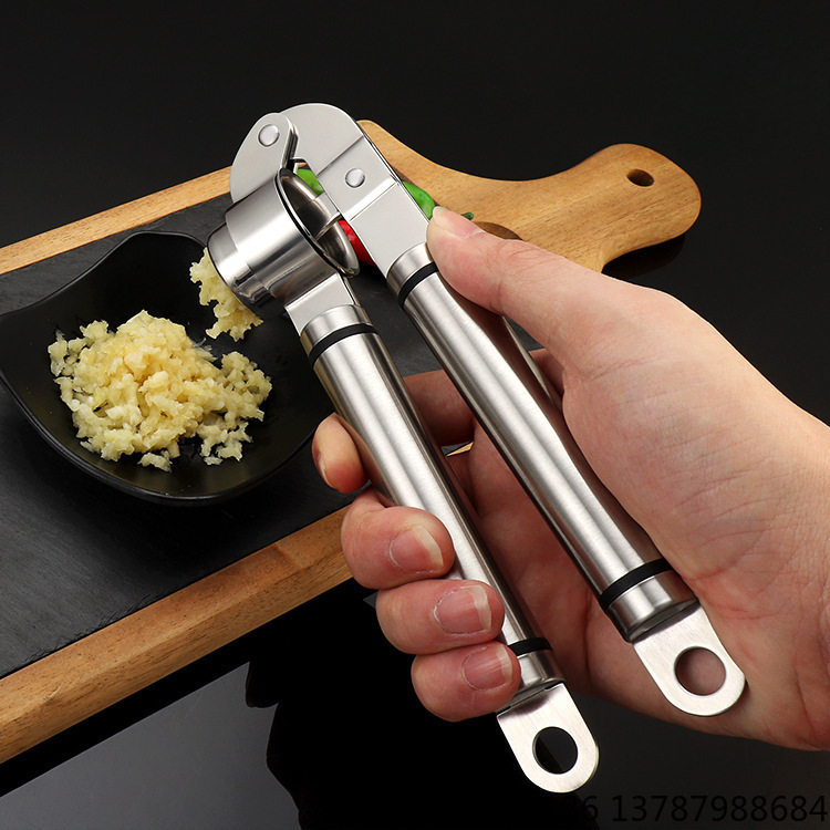304 Stainless Steel Garlic Pre - Manual Garlic Press recension och pris