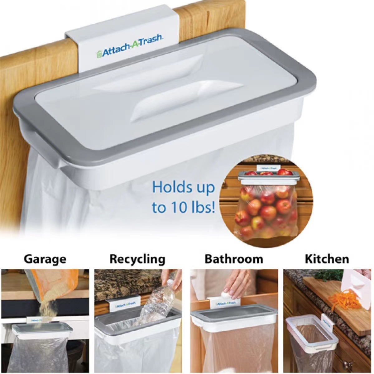 Over Cabinet Waste Bin Bag Cli - Kitchen Gadgets Cabinet recension och pris