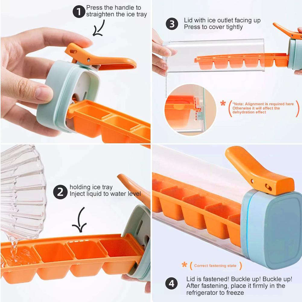 Creative Ice Cube Mold Press T - Kitchen Hand Gadgets recension och pris