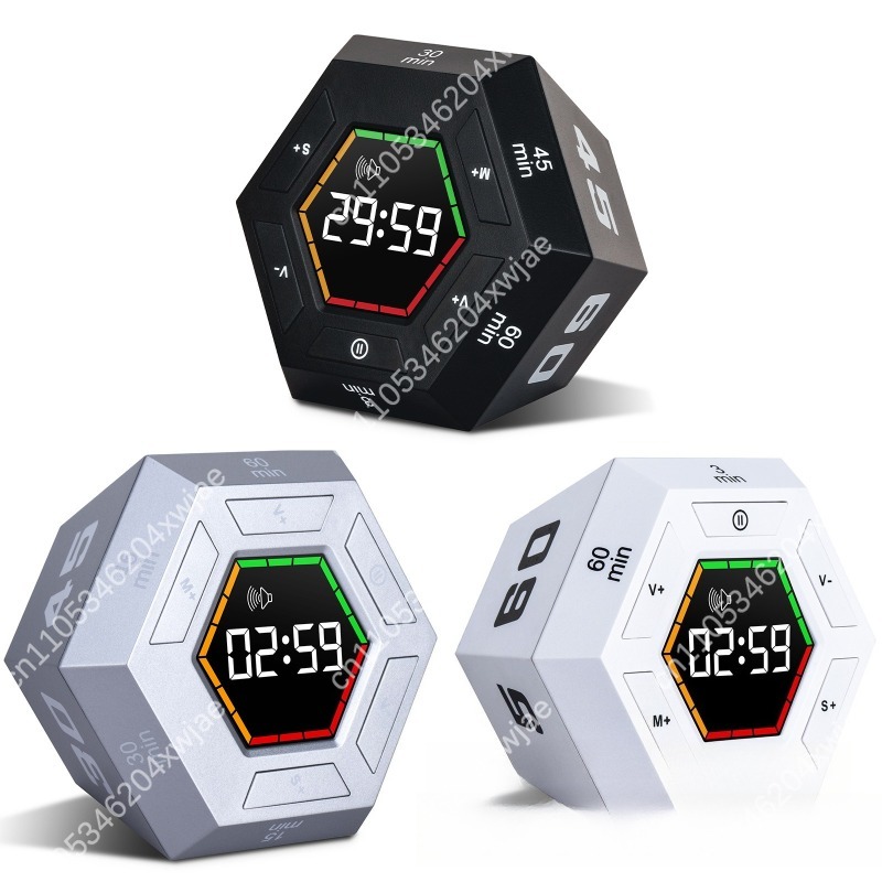 Hexagon Visual Flip Digital Ti - Kitchen Timer Digital recension och pris