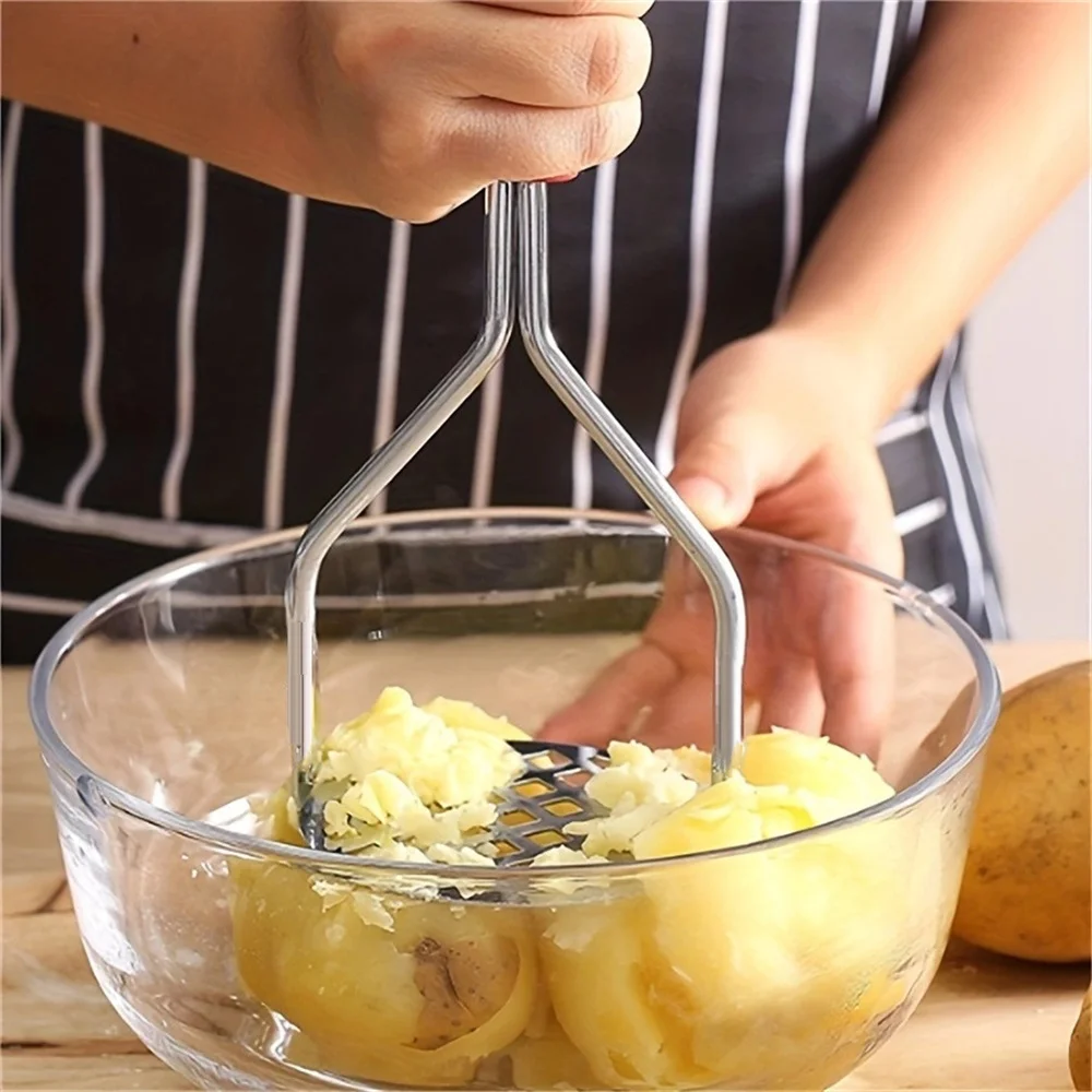 Stainless Steel Potato Masher  - Kitchen Gadgets For Kids recension och pris