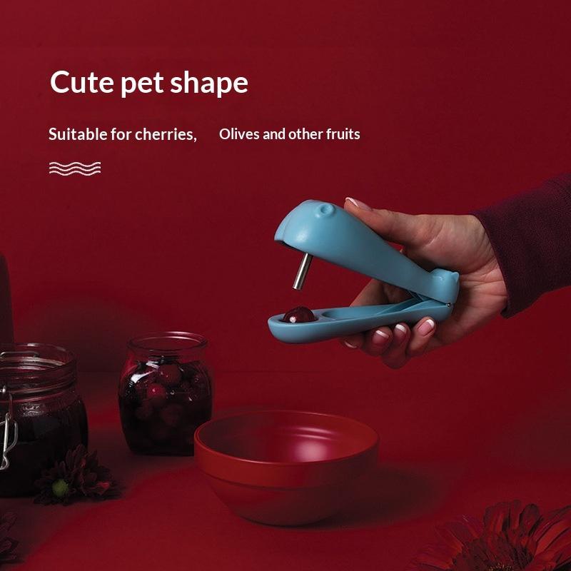 Cute Whale Shaped Cherry Pitte - Cherry Pitter Tool recension och pris