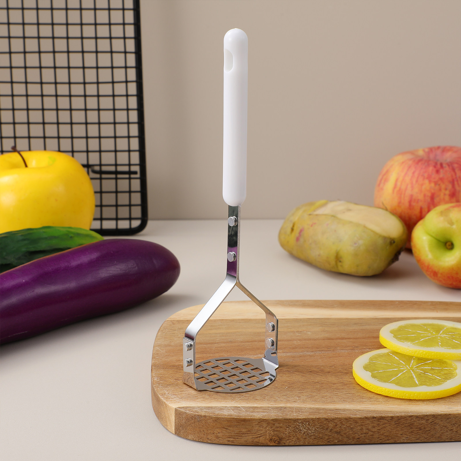 2Pcs Potato Ricer Stainless St - Cherry Pitter Tool recension och pris