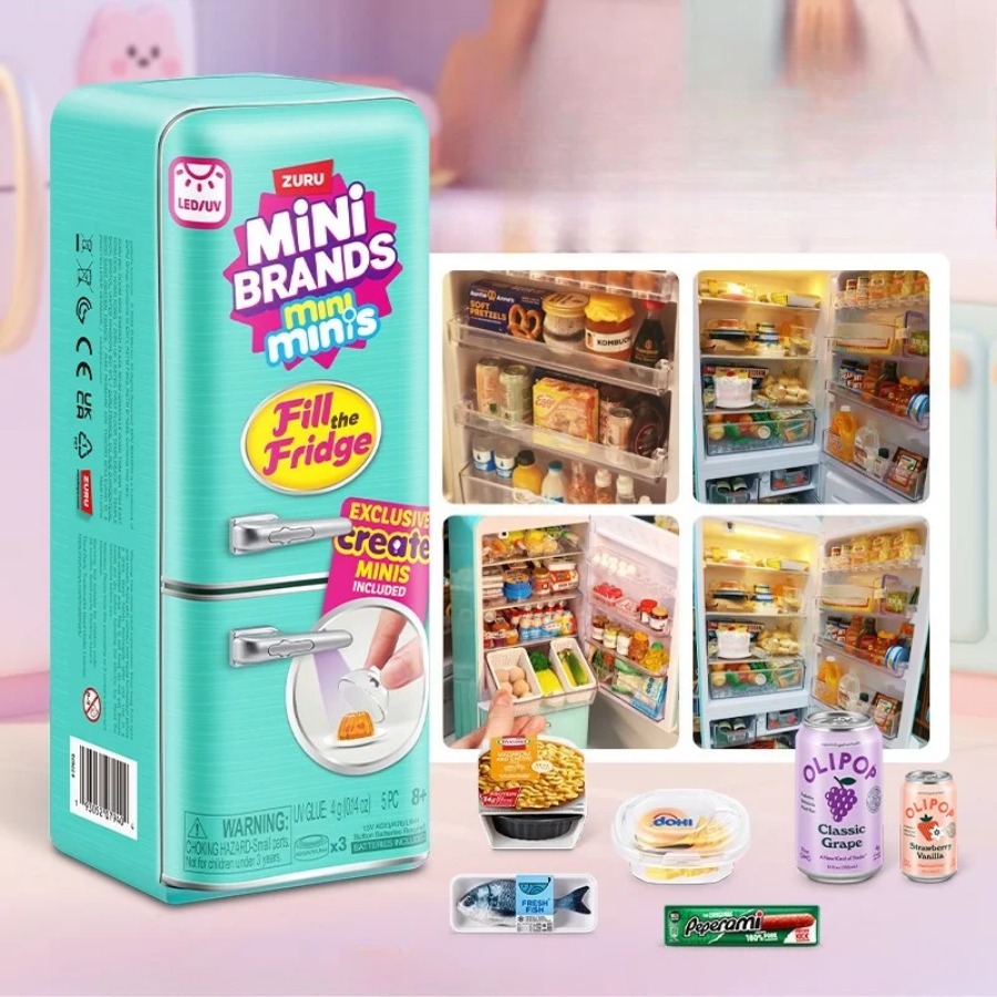 ZURU 5 Surprise Mini Fridge Ba - Kitchen Gadgets For Kids recension och pris